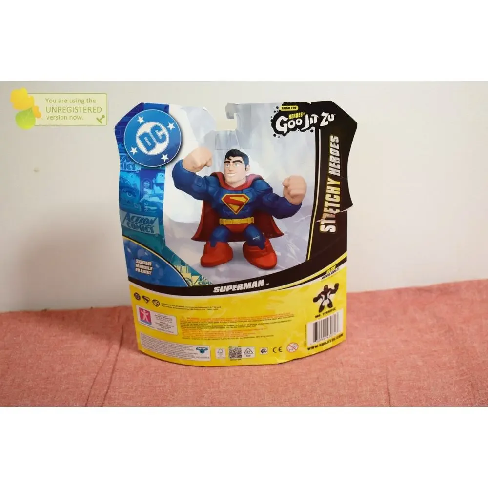 Goo Jit Zu DC Stretchy Hero Pack Superman Action Figure